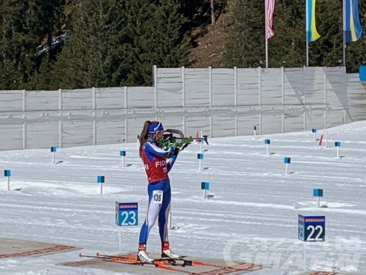 Biathlon: Beatrice Trabucchi splendida terza nell’IBU Cup Juniores
