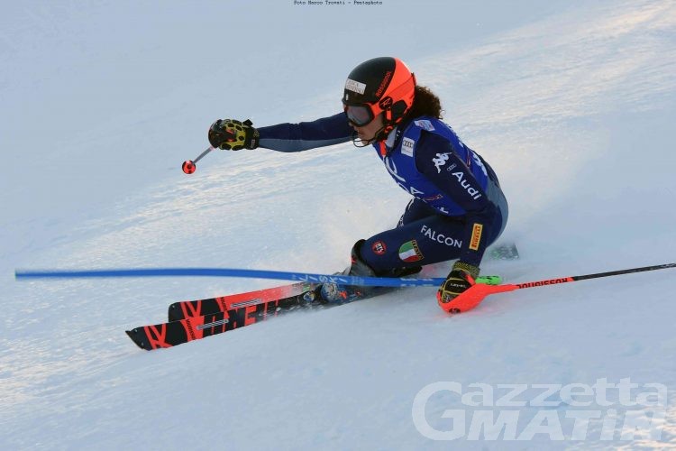 Sci alpino: Federica Brignone qualificata per la seconda manche