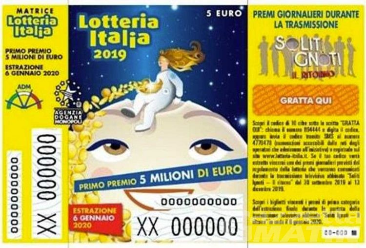 Lotteria Italia: vinti 20.000 euro in Valle d’Aosta