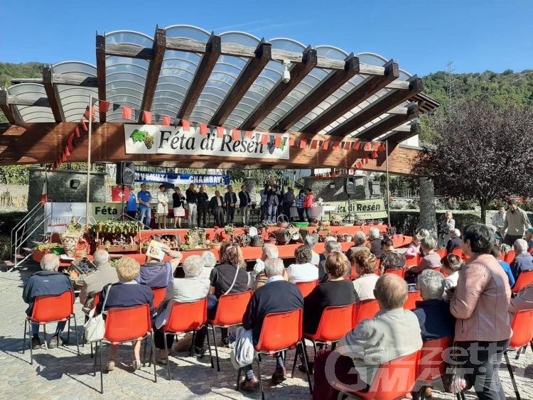 Chambave: la Festa dell’Uva ottiene il riconoscimento Sagra di qualità