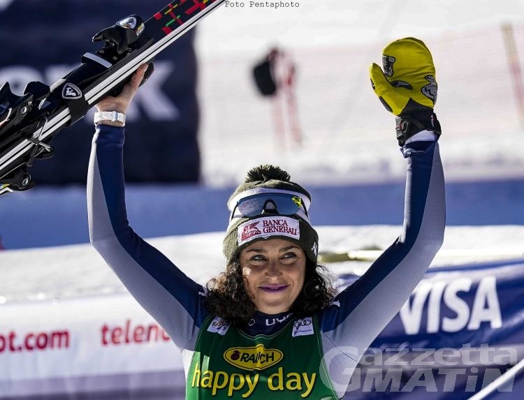 Sci alpino: Brignone donna dell’anno per la Gazzetta dello Sport
