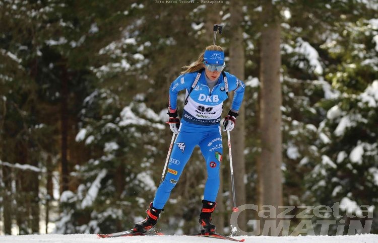 Biathlon: Michela Carrara 49ª nell’individuale Mondiale di Anterselva