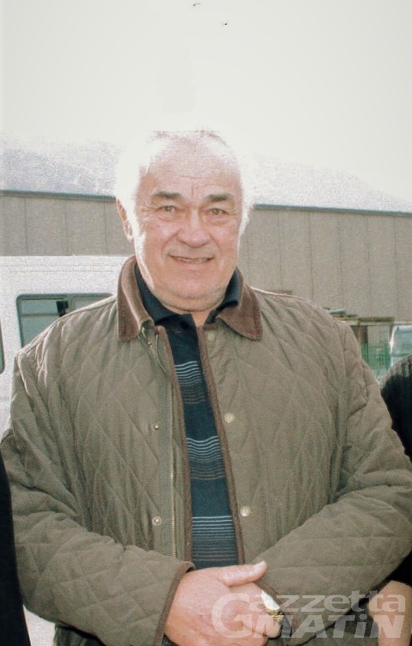 Sarre, addio a Luigi Dayné, storico fondatore della Svap