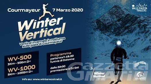 Trail: annullato il Winter Vertical Courmayeur