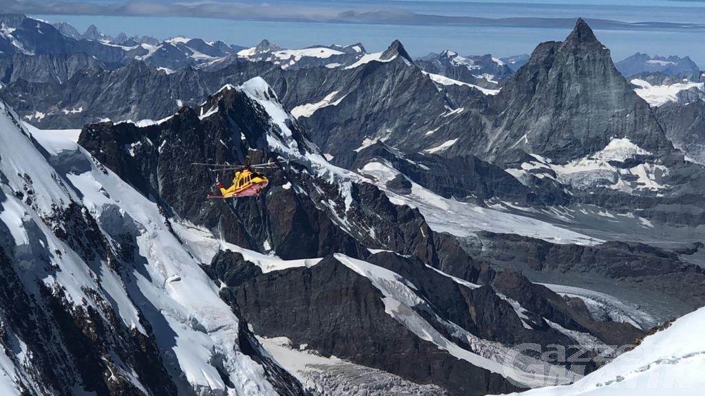 Gressoney-La-Trinité: alpinista si frattura una gamba, interviene il SAV Gressoney-La-Trinité: alpinista si frattura una gamba, interviene il SAV
