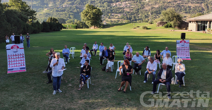 Regionali: Vallée d’Aoste Unie si presenta nel segno del «distanziamento dalla giunta Testolin» Regionali: Vallée d’Aoste Unie si presenta nel segno del «distanziamento dalla giunta Testolin»