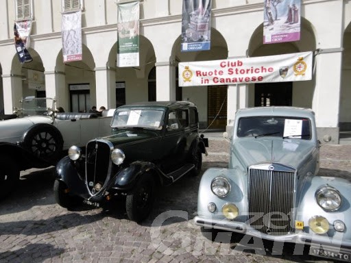 Il Club Ruote storiche in Canavese riaccende i motori Il Club Ruote storiche in Canavese riaccende i motori