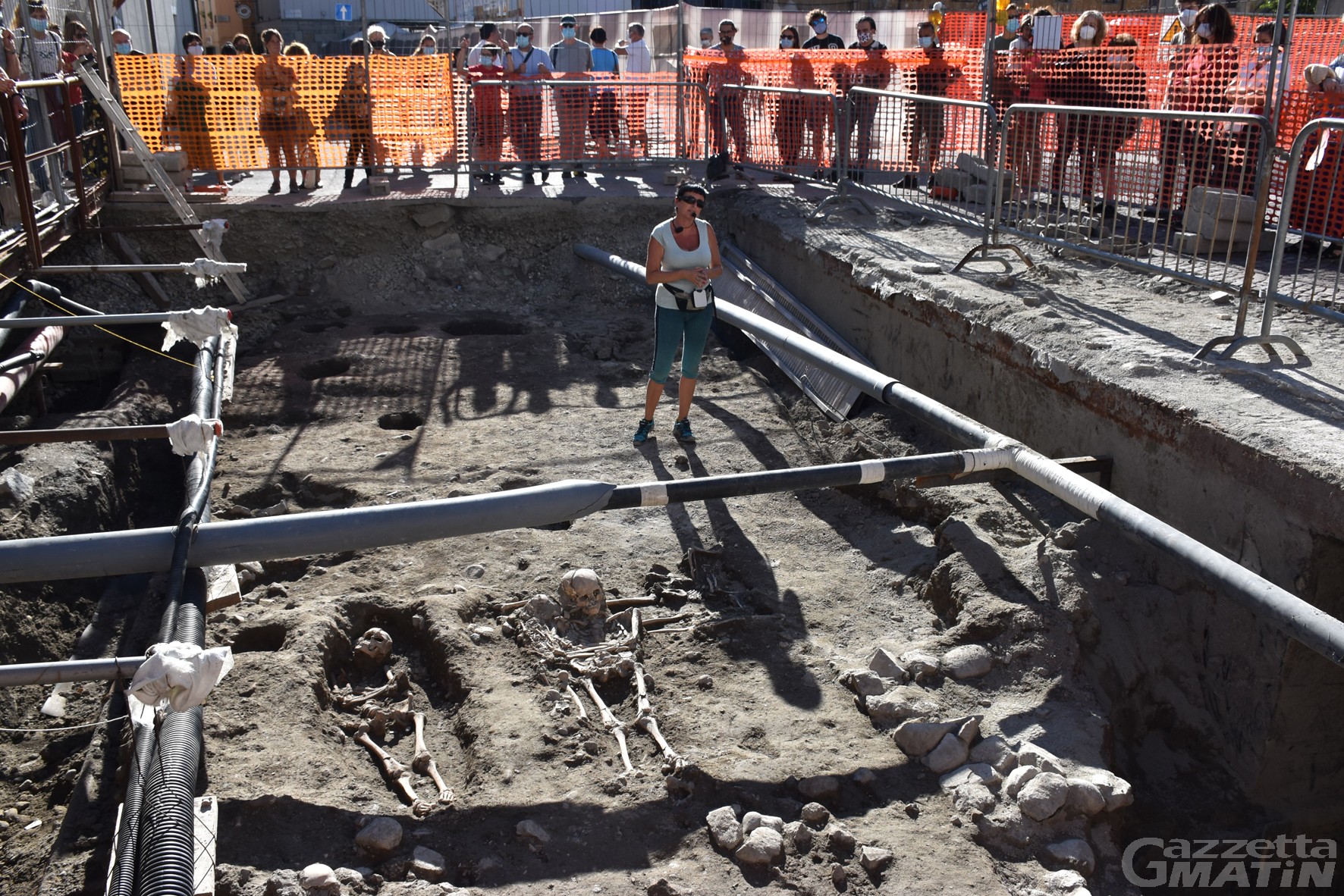 Aosta: gli scavi archeologici di piazza della Cattedrale svelano nuovi frammenti di storia Aosta: gli scavi archeologici di piazza della Cattedrale svelano nuovi frammenti di storia