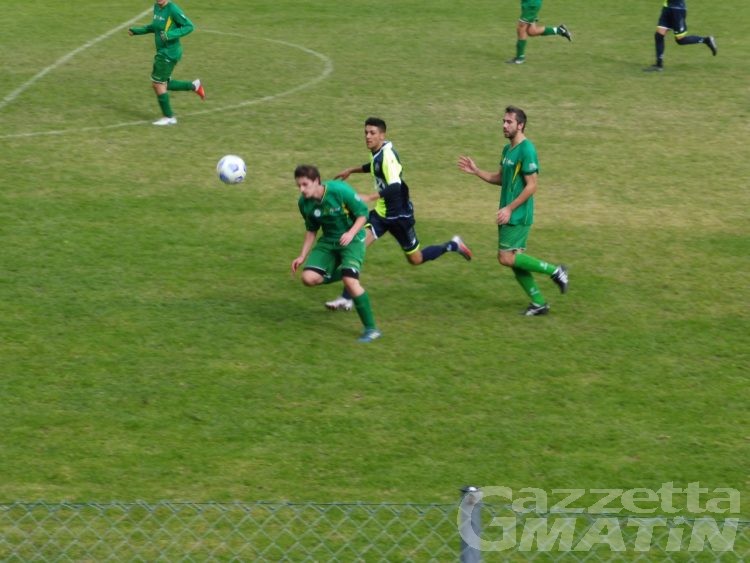 Calcio: pari esterno dell’Aosta Calcio 511 nel recupero della 2ª giornata