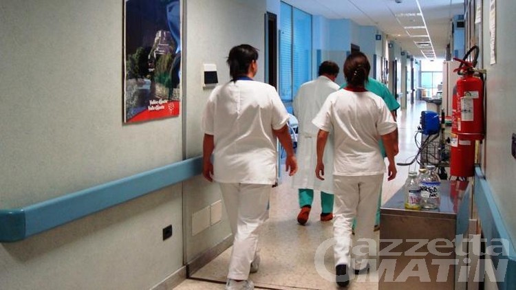 Sanità: in Valle d’Aosta mancano 116 medici e 98 infermieri