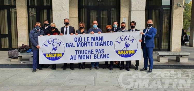 Confini contesi tra Italia e Francia, Lega: «Giù le mani dal Monte Bianco»