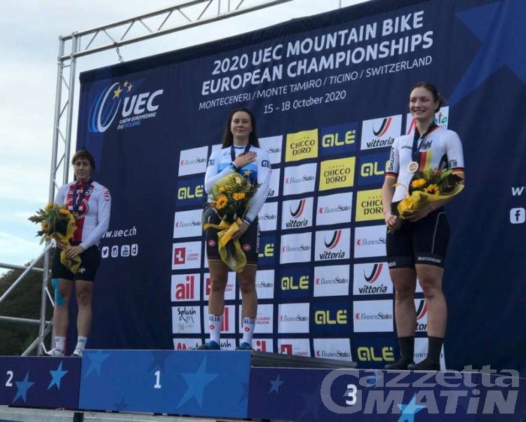 MTB: Gaia Tormena concede il bis, è ancora lei la campionessa europea di XCE