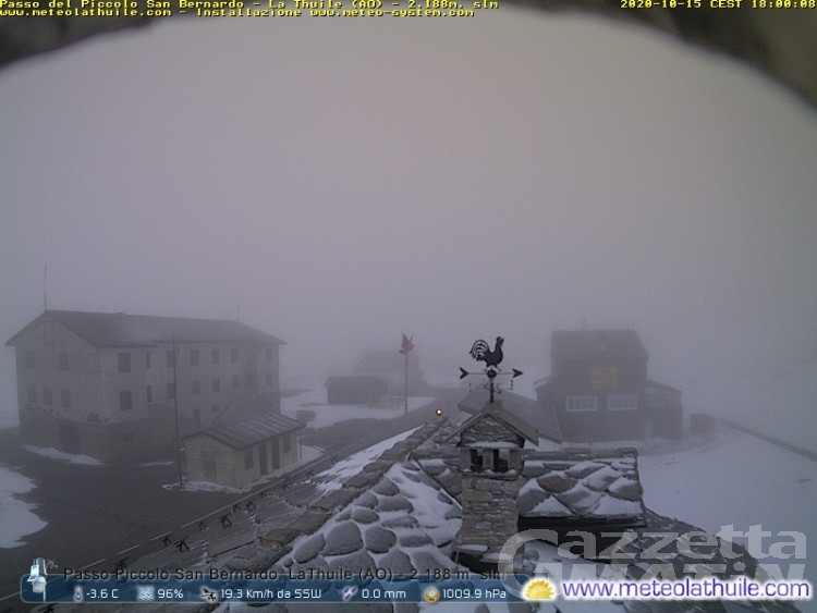 Colle del Piccolo San Bernardo, scatta lunedì 19 la chiusura invernale Colle del Piccolo San Bernardo, scatta lunedì 19 la chiusura invernale