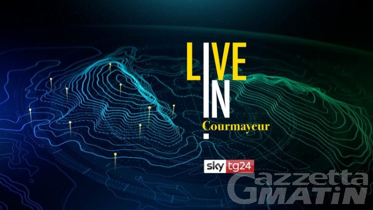 Courmayeur ospita il debutto di Sky TG24 Live in