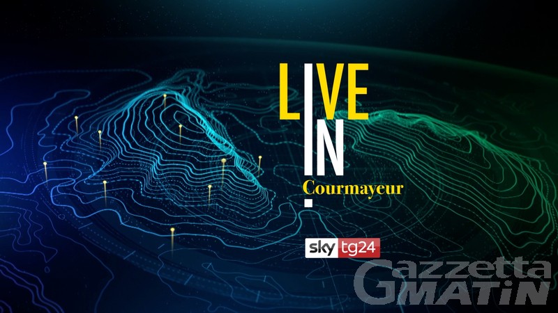 Courmayeur ospita il debutto di Sky TG24 Live in