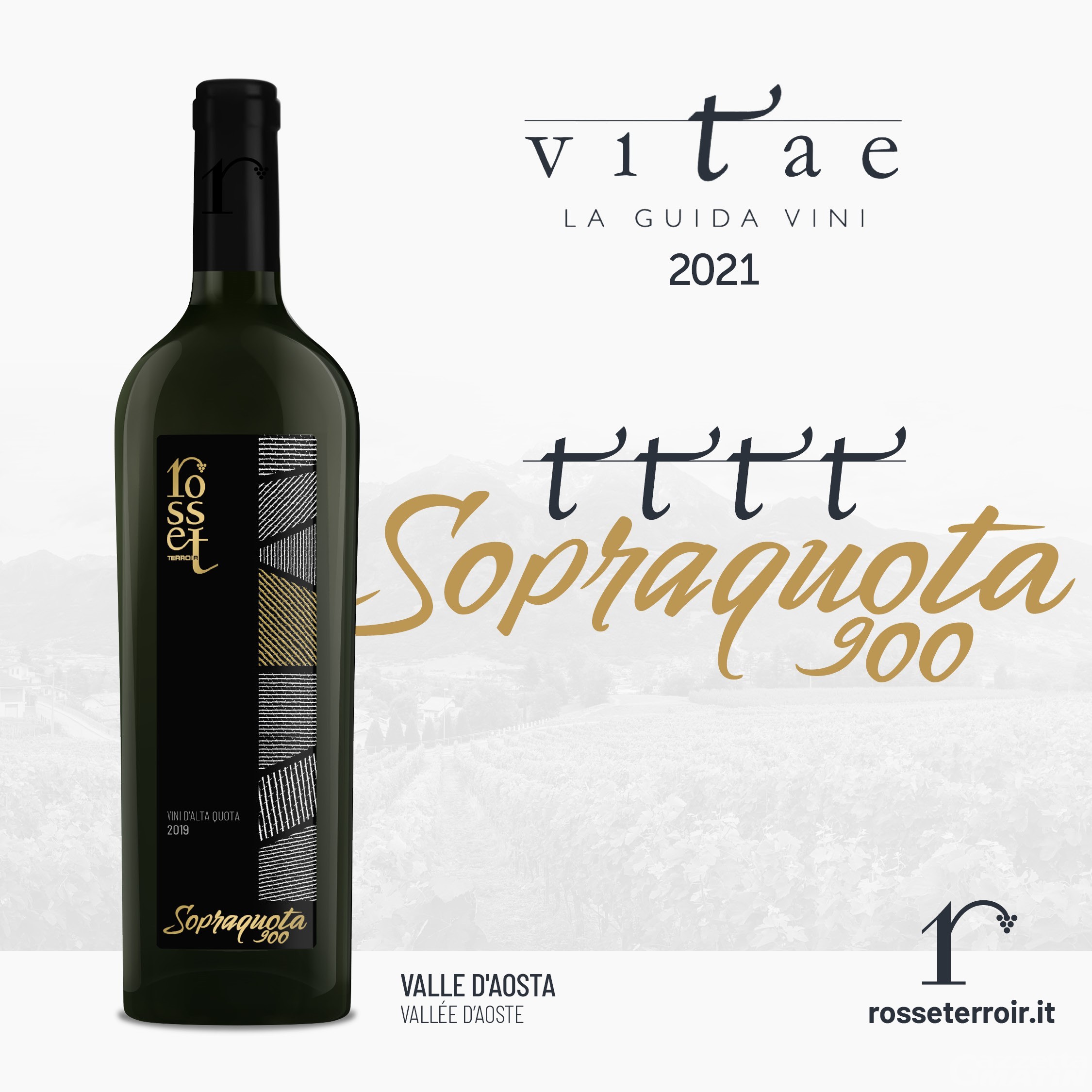 Anche per i sommelier italiani il Sopraquota 900 è il miglior vino bianco d’Italia Anche per i sommelier italiani il Sopraquota 900 è il miglior vino bianco d’Italia