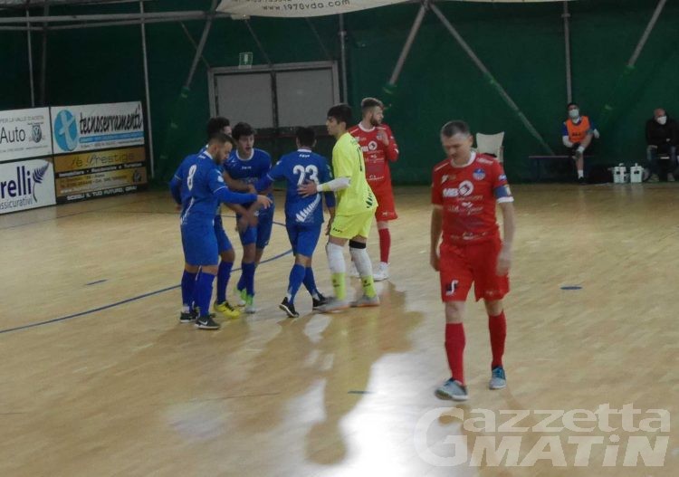 Futsal: l’Aosta Calcio 511 conquista il primo punto