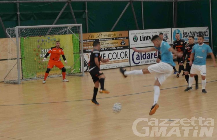 Futsal: pari stretto per l’Aosta Calcio 511 a Villorba