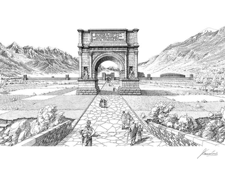 Aosta: l’ingresso Est di Augusta Praetoria vince il contest “Disegna la tua città”
