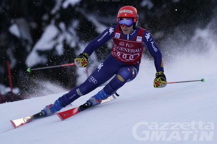 Sci alpino: Federica Brignone 5ª a Kranjska Gora
