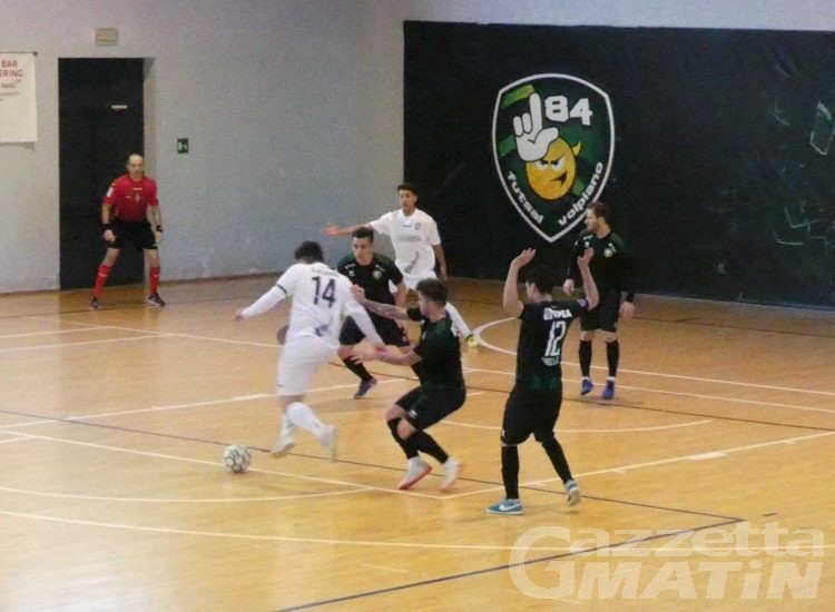 Futsal: l’Aosta Calcio 511 si arrende 4-2 a Brandizzo