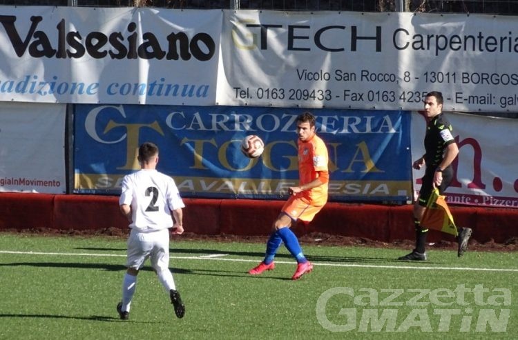 Calcio: il P.D.H.A.E. passa in rimonta 2-1 a Borgosesia