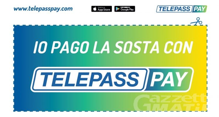 Strisce Blu: anche ad Aosta si può pagare con l’App Telepass Pay