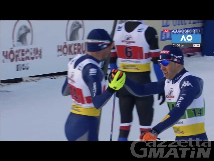Fondo: Italia quinta nella staffetta mista di Falun vinta dalla Svezia