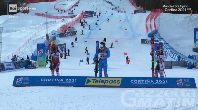 Sci, Mondiali di Cortina: Bassino oro nel parallelo femminile, Brignone sesta e furiosa