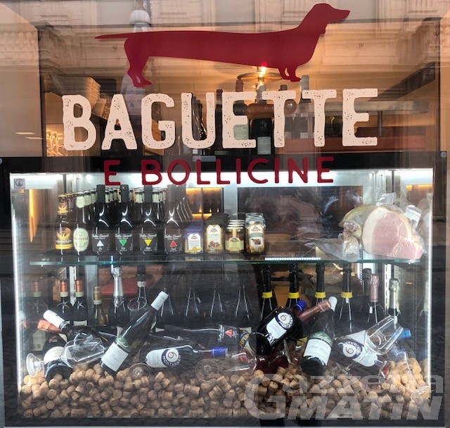 Aosta, grande novità: Baguette e bollicine evolve: dal panino gourmet alla vendita di salumi e pani selezionati