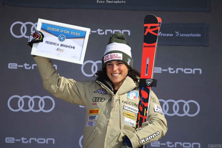 Sci alpino: Federica Brignone incoronata «Sciatore d’oro AIJS»
