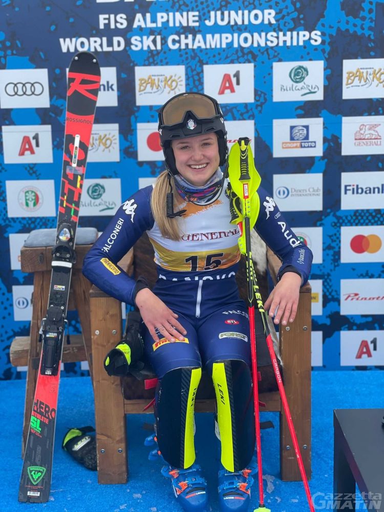 Sci alpino: Sophie Mathiou al via del team event di Lenzerheide