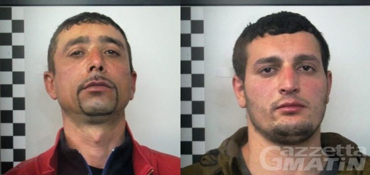 Châtillon, arrestati due romeni: sono accusati di sequestro di persona, percosse e rapina