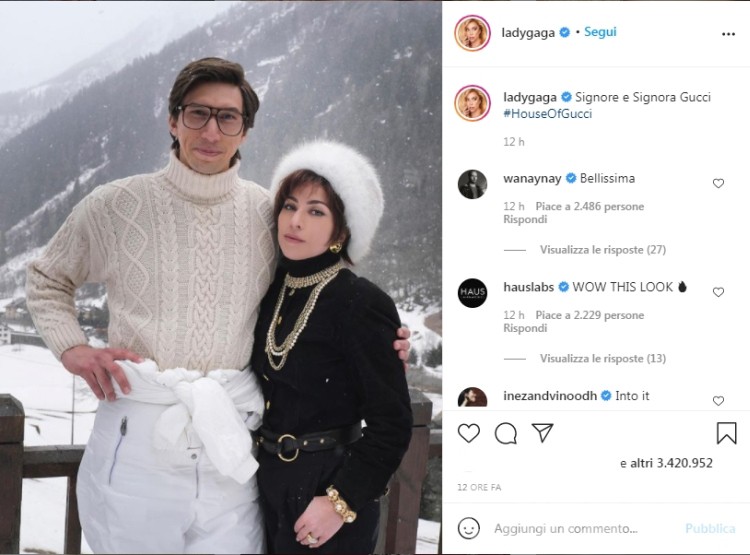 House of Gucci, le star lasciano Gressoney