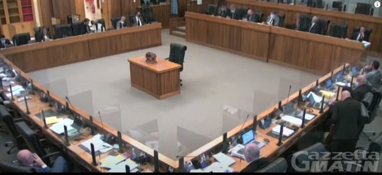 Consiglio Valle: seduta straordinaria su sentenza della Corte dei Conti e responsabilità degli amministratori