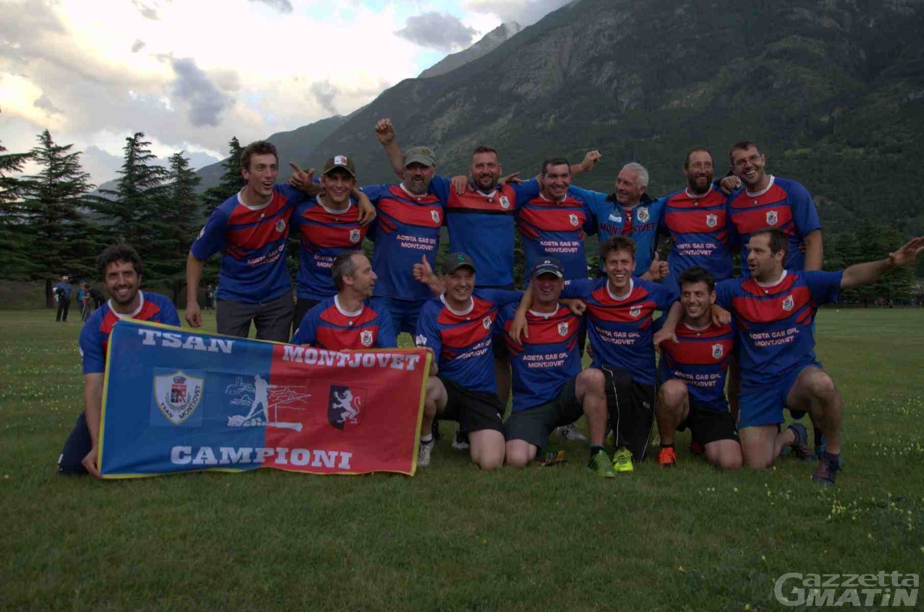 Tsan: il Montjovet I vince il campionato primaverile di serie A Tsan: il Montjovet I vince il campionato primaverile di serie A