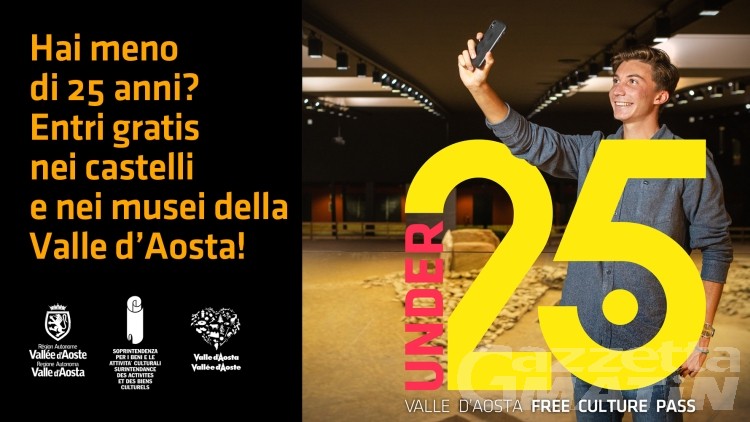 Siti culturali gratis in Valle d’Aosta per gli Under 25