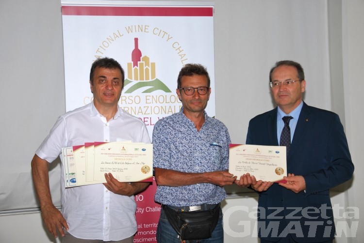 Vini, lo Chambave Muscat Fletri de La Vrille ottiene la Gran Medaglia d’Oro