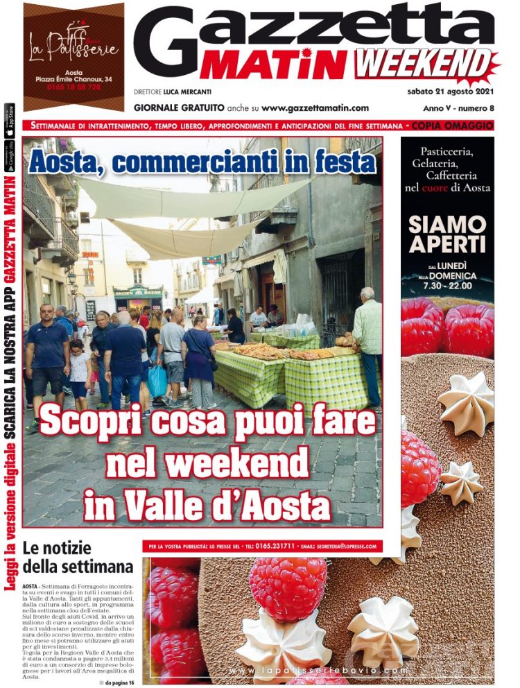 Editoria: in edicola e online GRATIS Gazzetta Matin Weekend