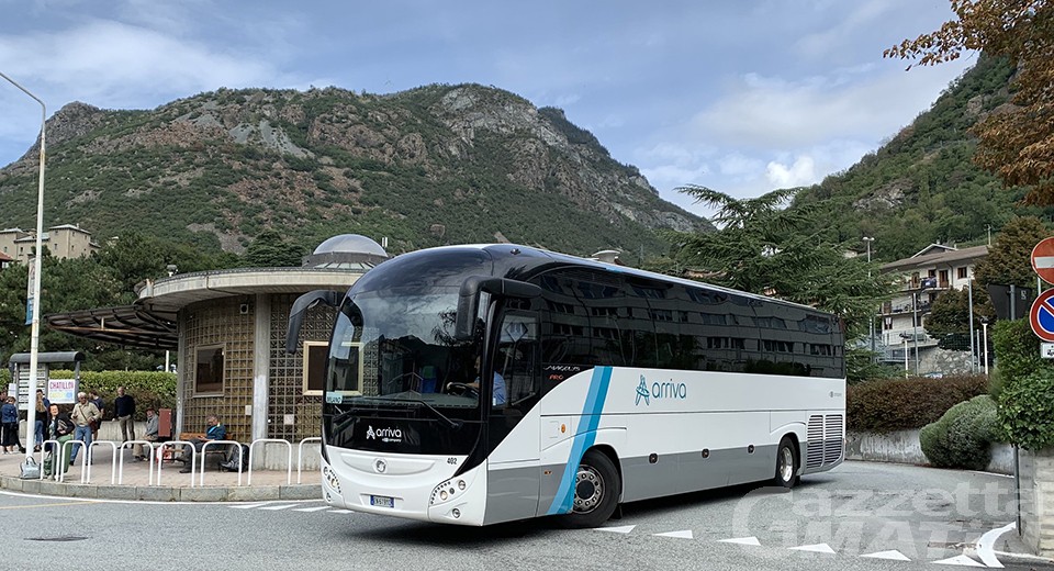 Pullman notturno gratis Aosta – Pont-Saint-Martin fino al 31 dicembre Pullman notturno gratis Aosta – Pont-Saint-Martin fino al 31 dicembre