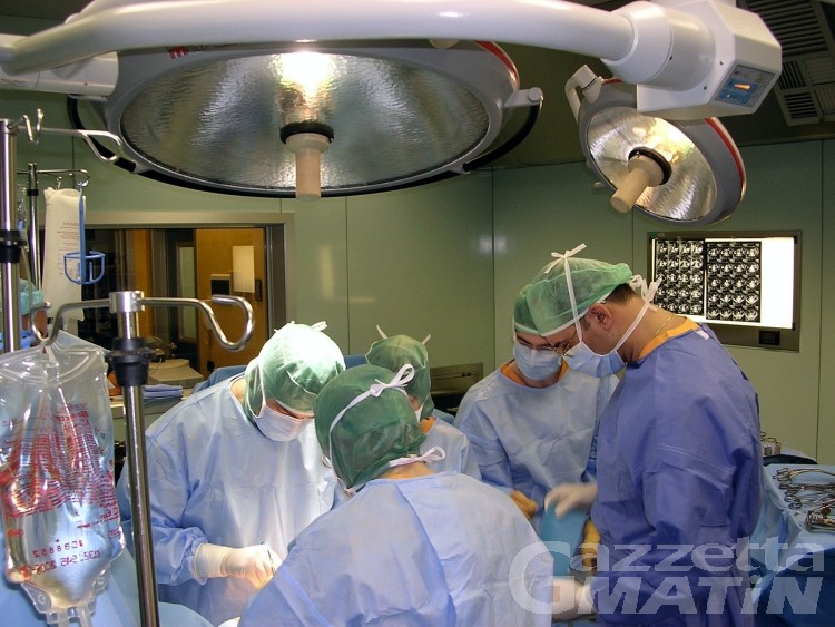 Sanità: 1.883 valdostani in attesa di intervento chirurgico