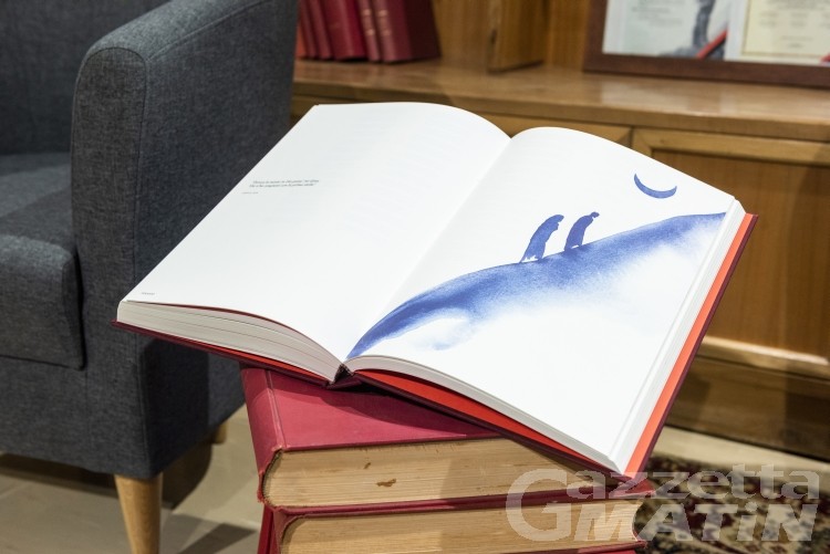 Courmayeur, alla biblioteca la Divina Commedia di Mimmo Paladino Courmayeur, alla biblioteca la Divina Commedia di Mimmo Paladino