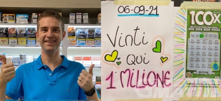 Gratta e Vinci: vinto 1 milione di euro alla tabaccheria Virdis di Verrès