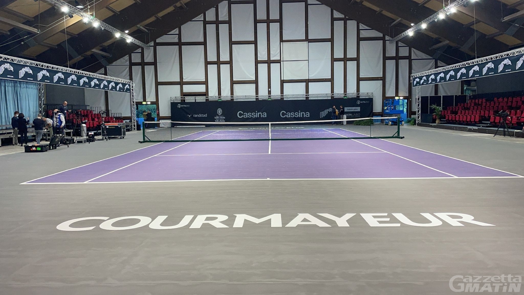 Tennis: scattano domani le qualificazioni del Courmayeur Open Tennis: scattano domani le qualificazioni del Courmayeur Open