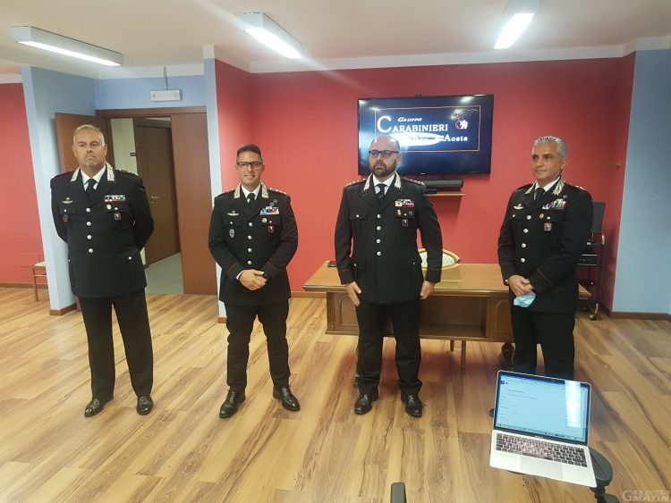Carabinieri Valle d’Aosta: Tommaso Gioffreda comandante Reparto operativo
