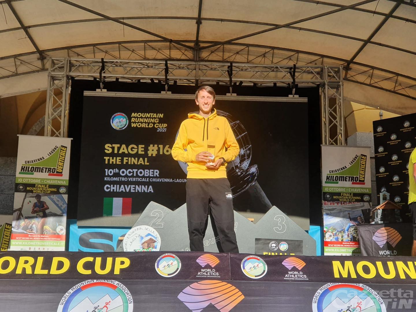 Corsa in montagna: Henri Aymonod vince la Coppa del Mondo Corsa in montagna: Henri Aymonod vince la Coppa del Mondo