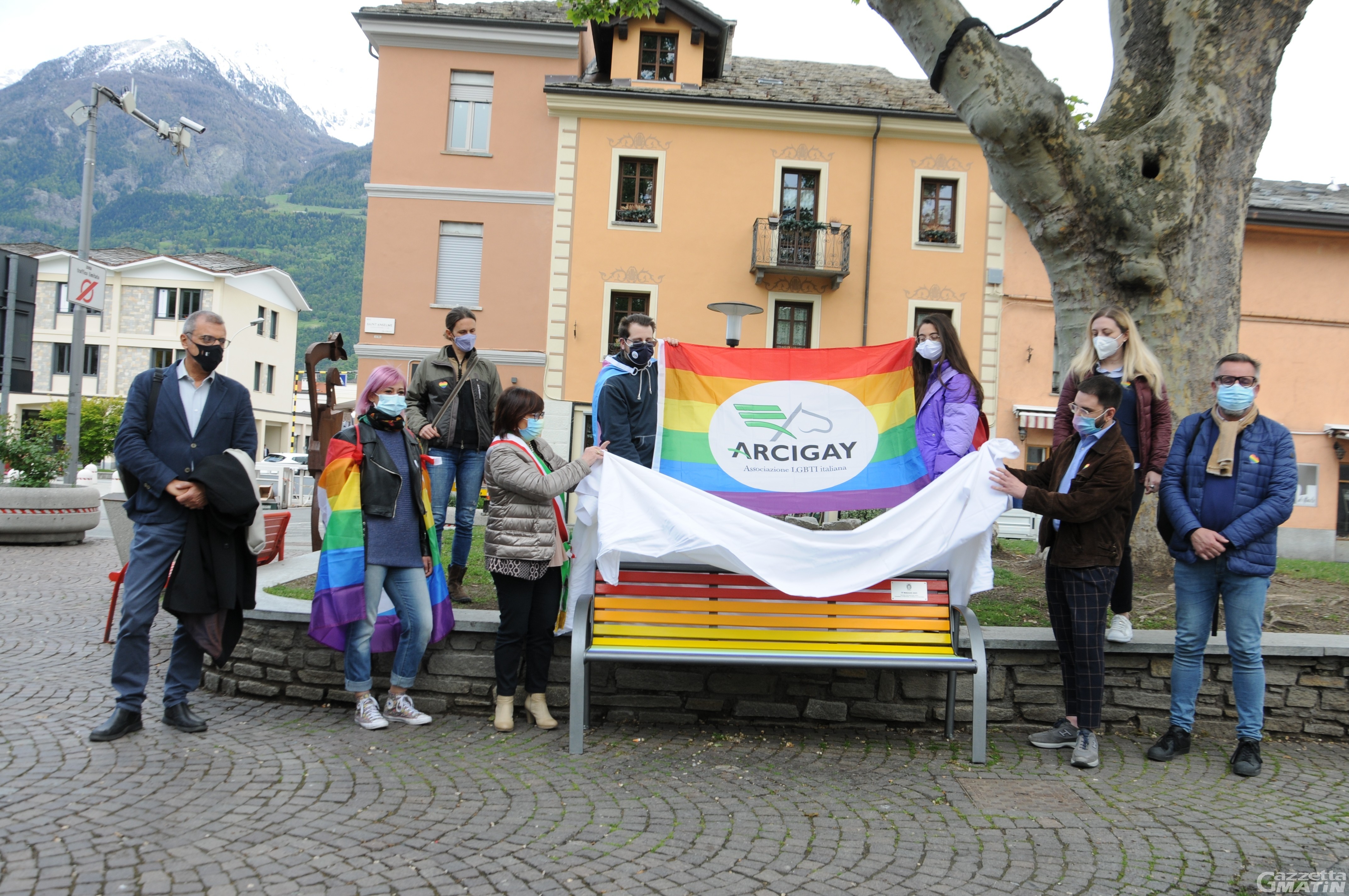 Ddl Zan, domani flash mob di protesta di Arcigay Vda all’Arco d’Augusto