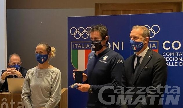 CONI: consegnate ad Aosta le onorificenze sportive della stagione 2019