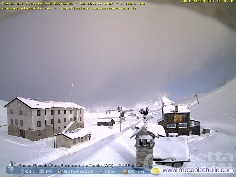 Colle del Piccolo San Bernardo, da domani scatta la chiusura invernale