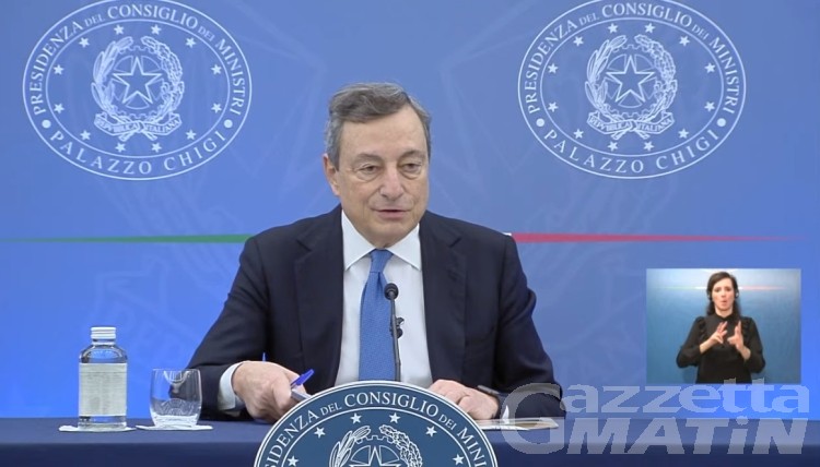 Elezioni anticipate, Uv-Av-VdA-Unie: «Grave avere mandato a casa Draghi»